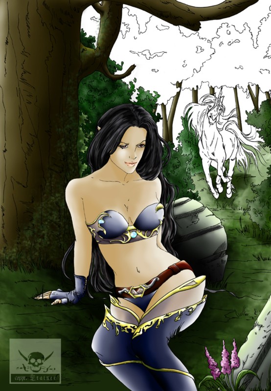 Sylvaria y Llyn Linearts.jpg