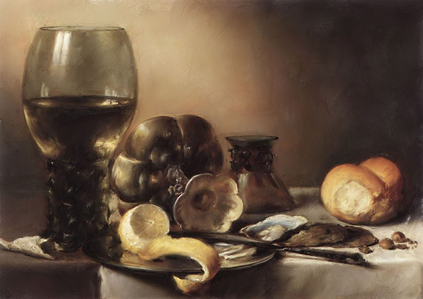 Austernfrühstück Stilllebe Pieter Claesz