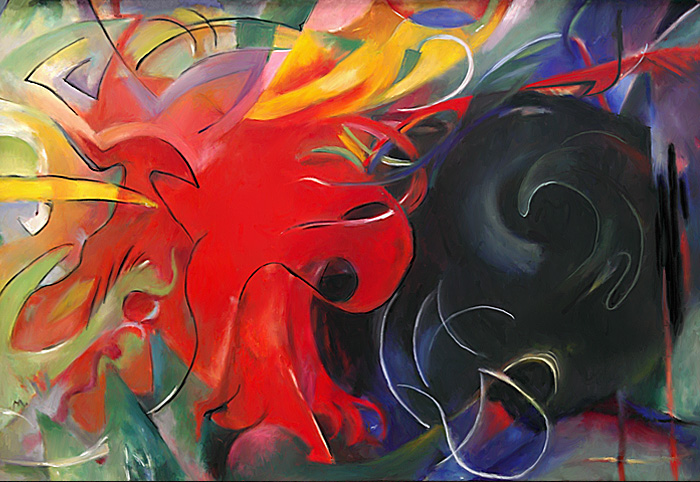 Ölgemälde Franz Marc