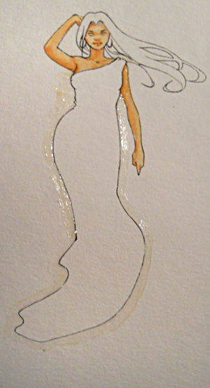 Mangas mit Aquarellfarben kolorieren