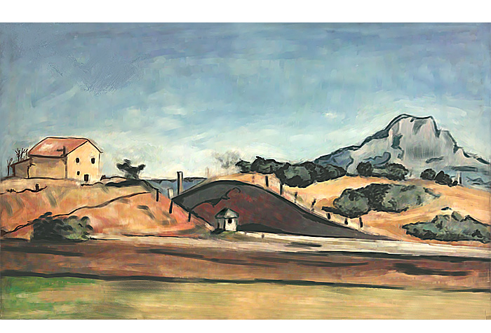 Primamalerei - Paul Cézanne