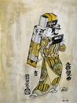 Ukiyo-E - Frau